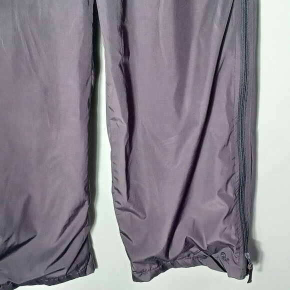 Vintage Wilson Parachute Pants Womens Large Y2K Gray Gorpcore Skater Zippers - Picture 4 of 11